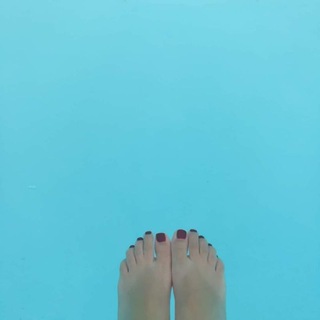 Candid feet