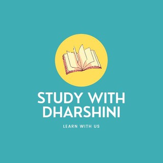 STUDY WITH DHARSHINI📖🖌
