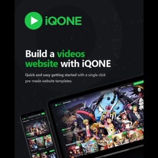 iQONE - Video and Movie Blogger Template