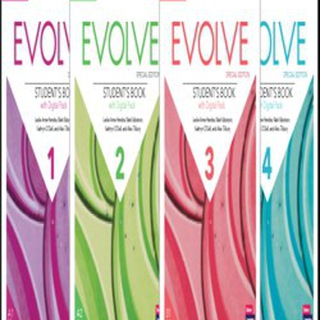English Evolve,1,2,3,4📕📗📘