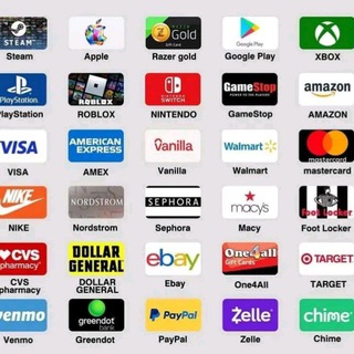 Gift card, buying and selling group