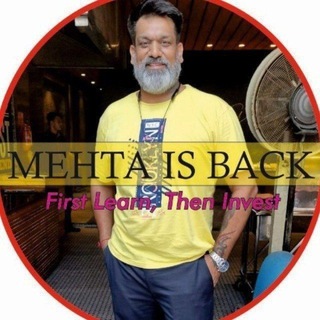 MEHTA IS BACK 📈 (SEBI REGISTERED)
