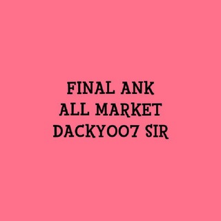K-A-L-Y-A-N FINAL ANK ALL MARKET DACKY007 SIR